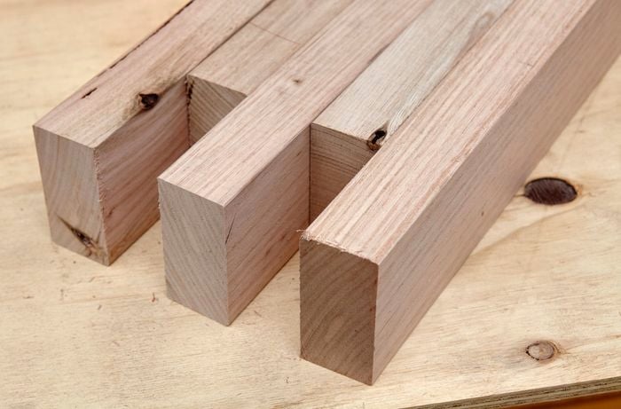 DIY Step Image - Learn how to build an outdoor garden bench . Blob storage upload.