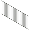 ProtectorAl 1201-2400 x 900mm Woodland Grey Raked 16-30º Flat Top Garden Fence Panel