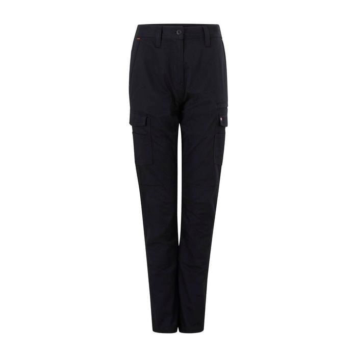 Citeco Size 18 Black Womens Cotton Stretch Cargo Pant
