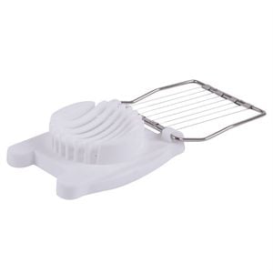 Plastic Egg Slicer - White