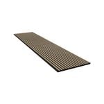 Prempanel 2700 x 600 x 21mm Walnut Timber Acoustic Panel