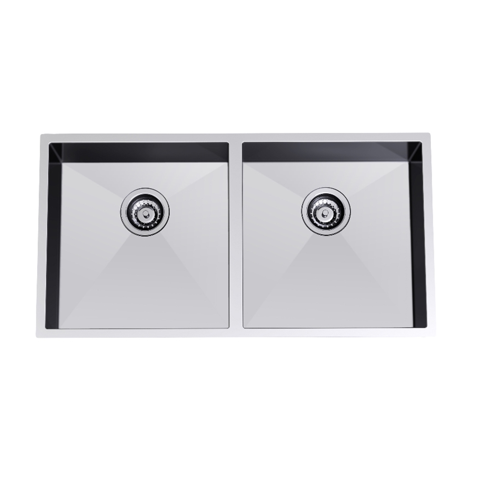 Clark 870mm Fusion Double Bowl Undermount Sink - 0TH product image