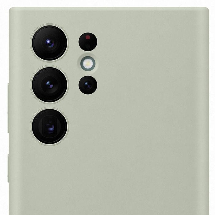 Samsung Silicone Cover for Galaxy S22 Ultra - Green