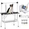 Advwin Pet Grooming Table + Pet Vacuum & Dryer Gromming Kit 9-in-1