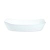 Luminarc Smart Wavy Rectangular Baking Dish 30x22cm Bakeware Opal Glass White