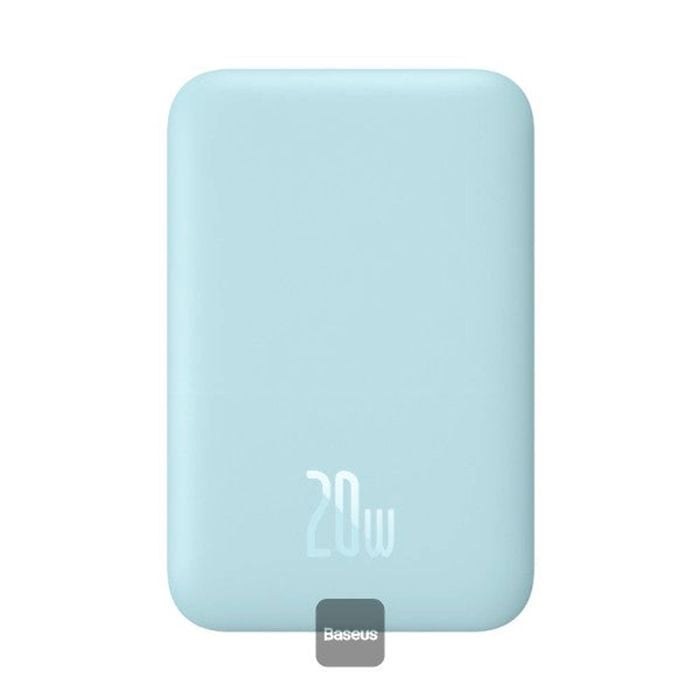 Baseus Magnetic Mini Wireless Charging Power Bank 6000mAh 20W (Overseas Edition) - Blue