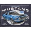 Nostalgic Art Ford Mustang 1969 Mach 1 30x40cm Large Metal Tin Sign
