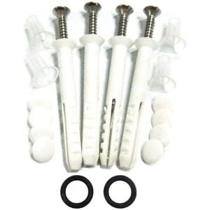 Kinetic Toilet Pan Screws - 4 Pack
