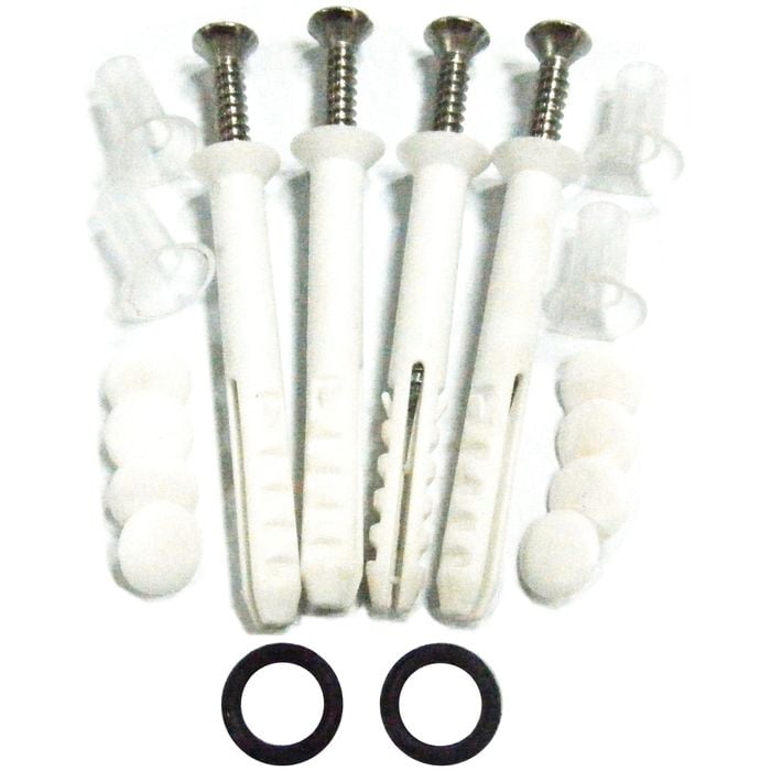 Kinetic Toilet Pan Screws - 4 Pack