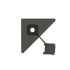 Jack Matrix Slate Grey Diamond Clip Lattice Plastic Accessory - 12 Pack