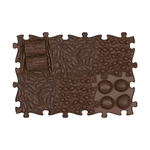TINNITOTS - 6 Piece Set - Brown - Muffik Eco Set - Sensory Playmat