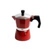 Coffee Culture Aluminium 3-Cup Espresso Stovetop Coffee Maker Brew Pot Red