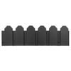 Gardenwise 2.4m Black Garden Edging