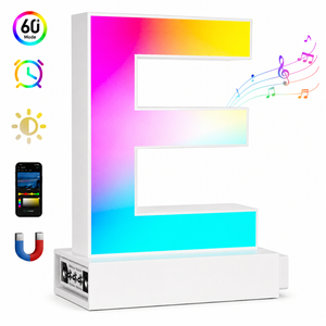 MAGNETIC LED LIGHT LETTER E