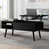 ALFORDSON Coffee Table Lift-top Black