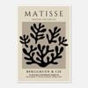 Galrie Henri Matisse Exhibition Print - Captivating Art at Berggruen & Cie (Black), Poster Only, A0 84 x 119cm (33 X 47inch)