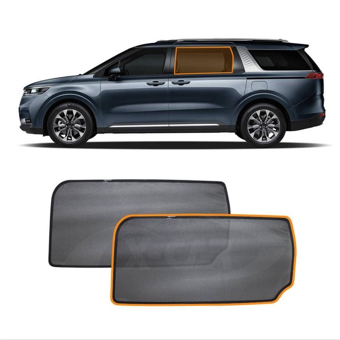 Rear Window Sun Shade for Kia Carnival KA4 Series 2020-Onwards Car Sun Blind Mesh