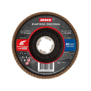 Josco 125mm 80G X-Lock Flap Disc