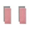 2x 2pc Kitchen Aid 100% Cotton Dish/Tea Towels Empire Red and Charcoal Grey