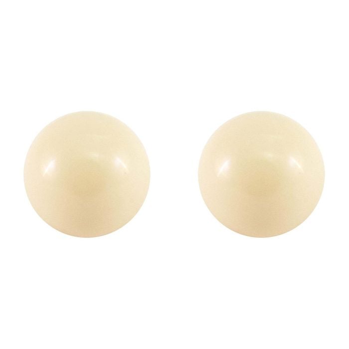 2PK Formula Sports 1 7/8" Standard Resin White Billiard Cue Ball