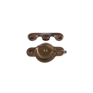 Windsor Brass Antique Bronze Sash Fastener