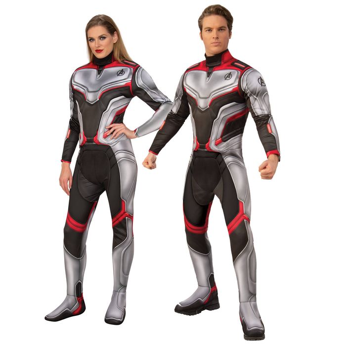 Marvel Avengers 4 Deluxe Team Suit Dress Up Halloween Party Costume Size XL