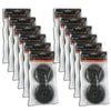 12x 2pc Topchef Heavy Duty Steel Wire Barbeque Scrubber Cleaning Set Black
