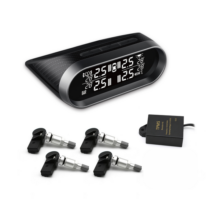 Promata Mata 2 EZsync™ Wireless Pairing Tyre Pressure Monitoring System - 4 Internal Sensors - With Booster