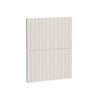 Kaboodle 600mm Cremasala V-Groove 2 Drawer Panels