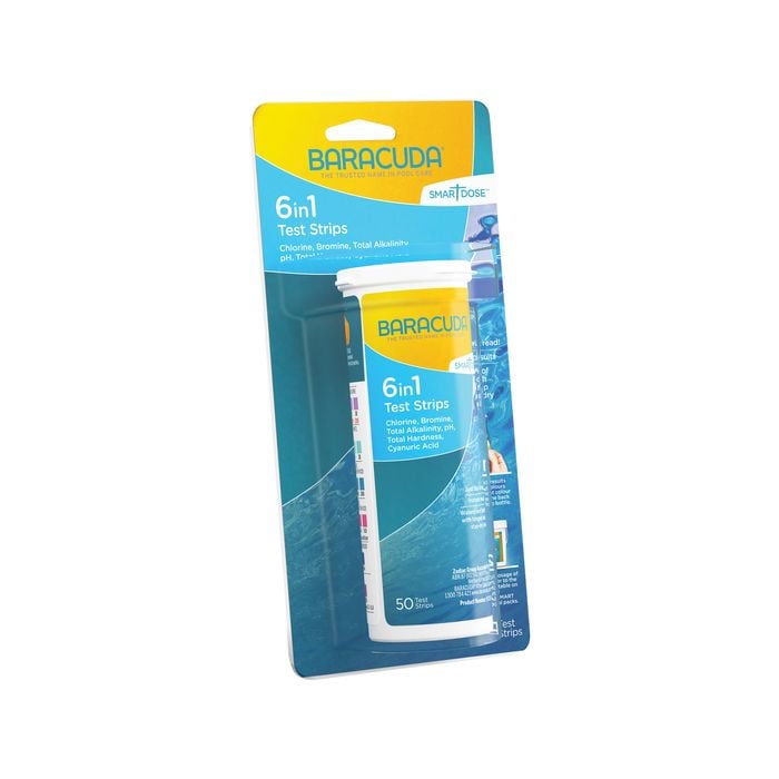 Baracuda 6-in-1 Test Strips - 50 Pack