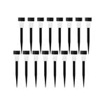 Click Black Solar Pathway Light - 16 Pack