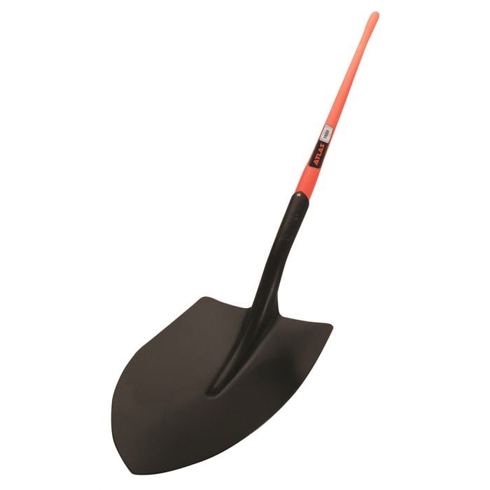 Atlas Trade #2 Fibreglass Long Handle Round Mouth Shovel