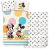 Disney Minnie Mouse And Mickey Mouse Kids Cotton Quilt Cover Set Toddler Bed Size