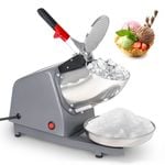 ADVWIN Electric Ice Crusher, 250W Ice Shaver (65kg/Hr, 1400rpm) /w Cover and Bowl