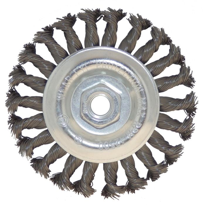 Josco 125mm Twistknot Wire Wheel Brush