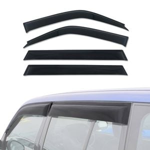 AUSGO Weather Shields for Toyota RAV4 5-Door 1994-2000 Weathershields Window Visors Wind Deflectors