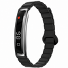 Smart Bracelet Fitness Tracker Heart Rate Monitor Ip68 Waterproof Sports Smart Watch For Android & Iphone Black Rubber