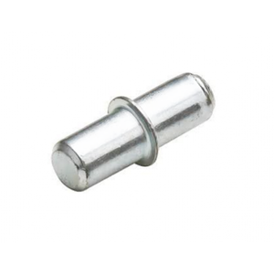Hafele 16.5mm Nickel Plated Steel Shelf Support - 48 Pack