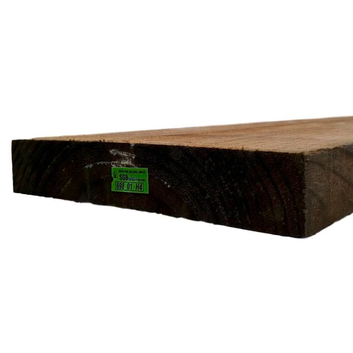 300 x 50mm SG8 H4 Wet Sawn Treated Timber - Per Linear Metre
