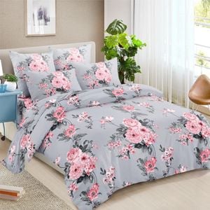 Dreamfields Queen Gloomy Garden Design Soft Quilt/Duvet/Doona Cover Set