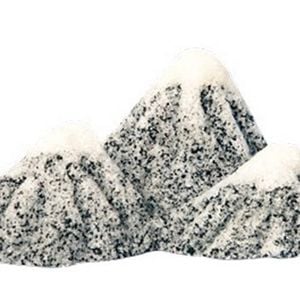 Aqua One Snow Topped Mountains Ornament Small 17x8.5x7.5cm (37093)