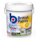 British Paints 4 Seasons Extra Bright Low Sheen Exterior Paint - 15L