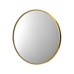 Oikiture 80cm Round Wall Mirrors Gold
