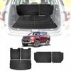 Boot Liners Back Seat Protector for Ford Everest SUV 2015-2022 All Weather Heavy Duty Kick Mats