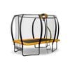 Kahuna Trampoline 8 ft x 11 ft Rectangular with Basketball Set