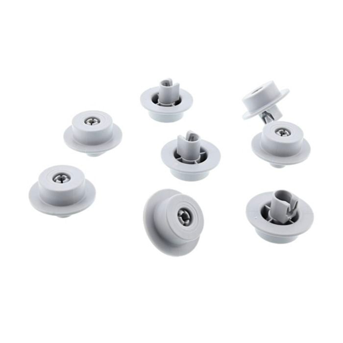 Dishwasher Lower Basket Wheels Kit Of X8 - 4055072138, suits Westinghouse, AEG