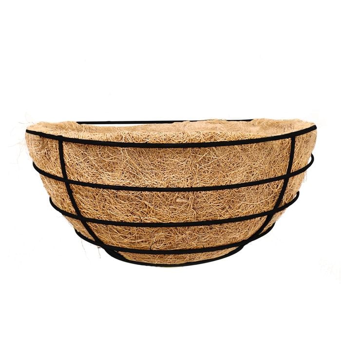 Jack 35cm Black Granada Hanging Wall Basket