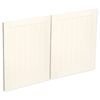 Kaboodle 900mm Antique White Country Medium Rangehood Doors - 2 Pack