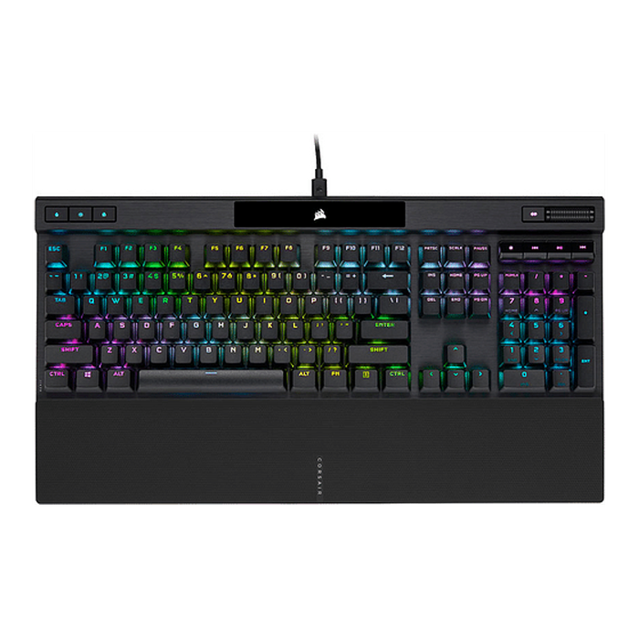 Corsair K70 RGB PRO Mechanical Gaming Keyboard with PBT Double Shot PRO Keycaps CHERRY MX SPEED [CH-9109414-NA]