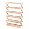 Sherwood Vivonne 6-Tier Bamboo Storage Rack, Natural Colour 103x70x27.5cm
